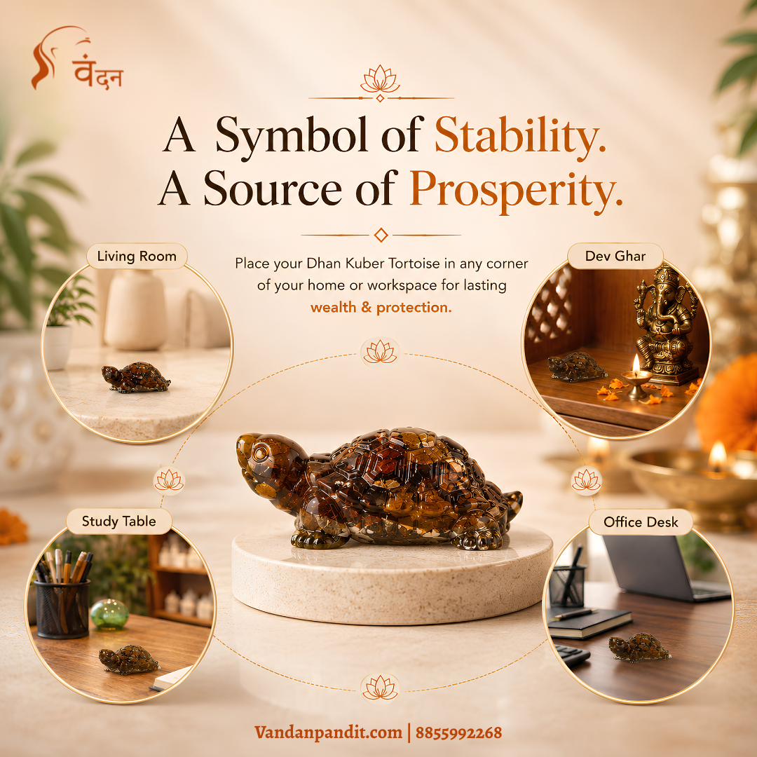 Dhan Kuber Tortoise For Vastu