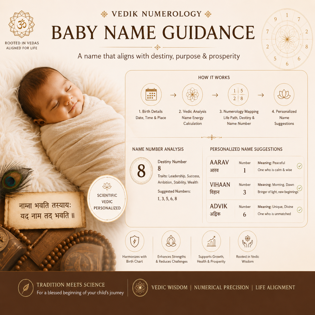 Vaidik Numerology-based name guidance